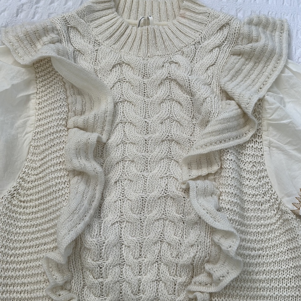 Anthropologie Sweater Size Large - Picture 3 of 10